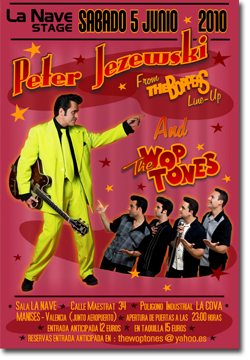 2010年6月5日スペインでのライブ・フライヤー
